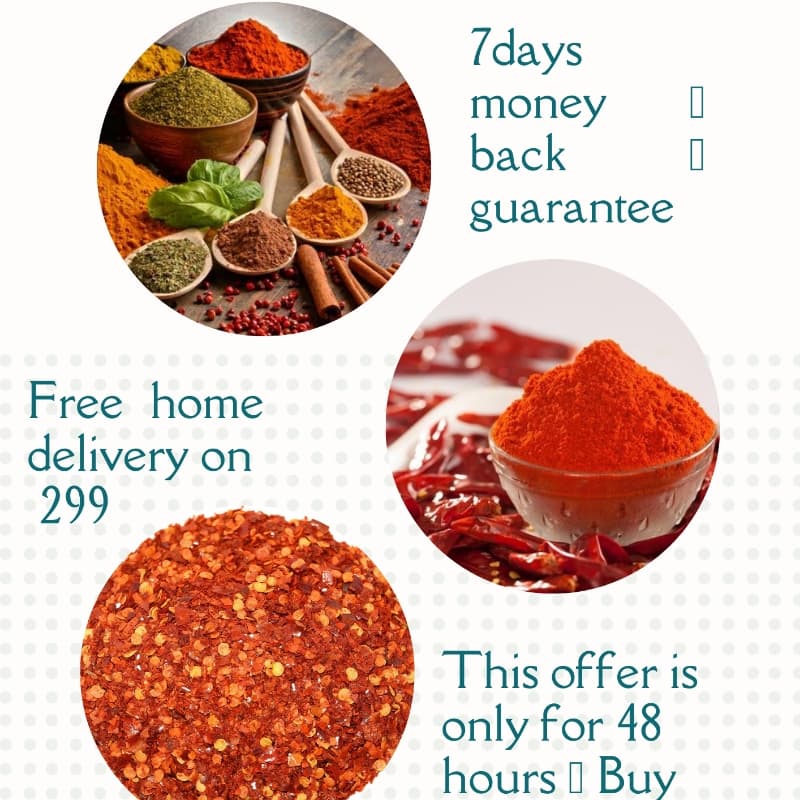 Red chilly powder 500 Grams Free Home Delivery
