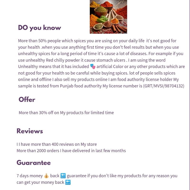 Bachat Pack Offer 3kg Details In Description