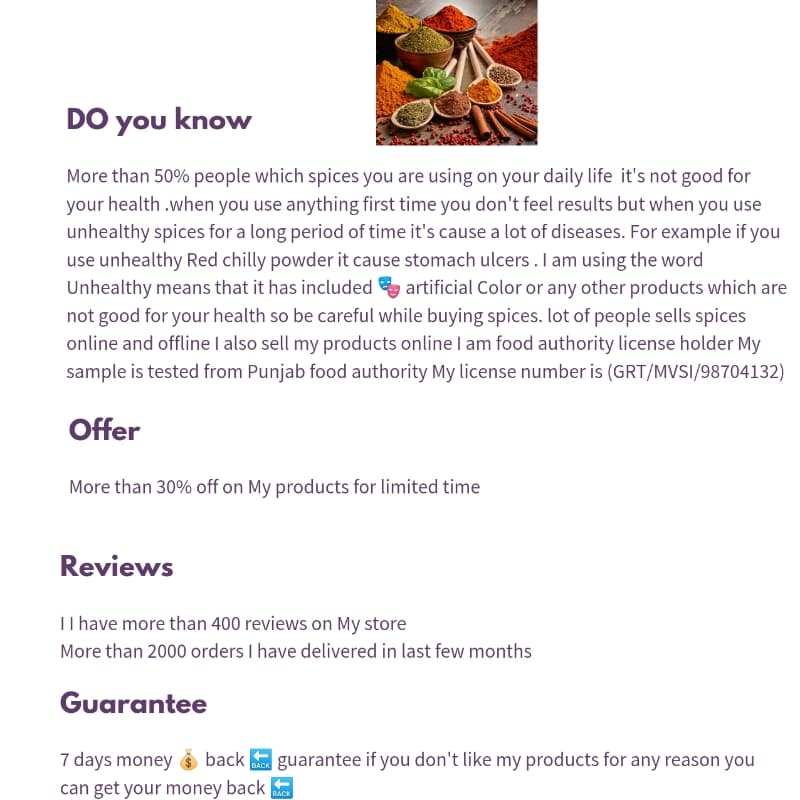 Bachat Pack Offer 2kg Details In Description